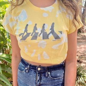 Oldie Bleached Beatles Tee